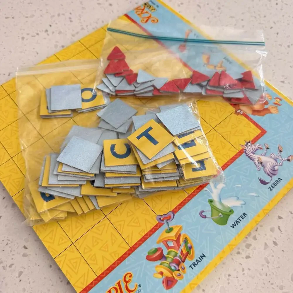 VTG Scrabble Junior Board Game by HASBRO